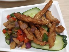 蒜香猪颈肉上海菜饭-佰搭果·广式茶餐厅(石牌东路店)