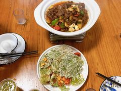 -阿峰饭店·本地土菜馆·农家土鸡煲·一品神仙鸡(报福店)
