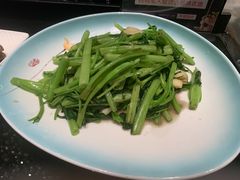 炒青菜-六福居海鲜火锅铁板料理