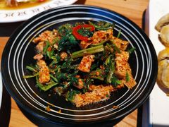菠菜拌面筋-胖老汉椒麻鸡清真新疆菜(西御街店)
