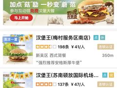 -汉堡王(梅村服务区南店)