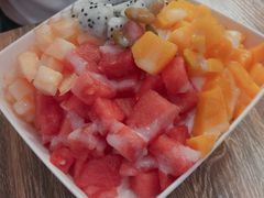 彩虹牛奶绵绵冰-杨小贤芒果绵绵冰(南门口店)