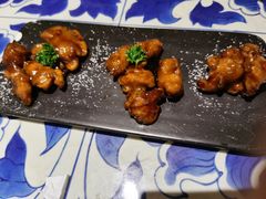 雪花糖醋里脊-绿茶餐厅(布吉万象汇店)