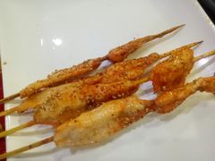 特色鸡肉串-阿里巴巴海鲜烧烤家常菜(黄岛店)