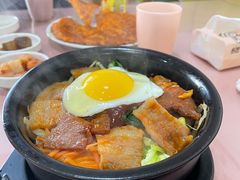 辣五花石锅拌饭-米郎餐厅·朝鲜族料理(延长路店)