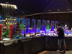 -海棠湾洲际-涛·海底餐厅·美人鱼·自助餐·海底隧道