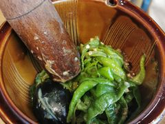 皮蛋青椒擂茄子-费大厨辣椒炒肉(皇庭广场店)