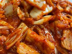 辣白菜炒五花肉-屋里家延边朝鲜族冷面(南园店)