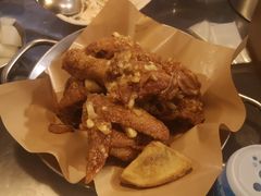 蒜香黄油半鸡-富乐满韩国正宗炸鸡韩国料理(虹泉路店)