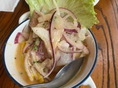 酸橘汁腌鲈鱼配炸鱿鱼-El Bodegon阿根廷秘鲁餐厅(幸福路店)