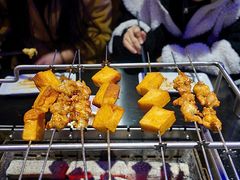 鱼豆腐-黑门烤肉
