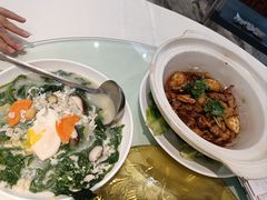 窝蛋肉碎浸桑叶-敦煌喜宴(万达广场店)