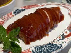 现场片皮鸭-在前门·烤鸭北京菜(五月花广场店)