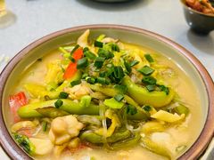 蚬肉炖茄子-君霖海鲜私房菜(春柳店)