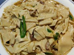 尖椒炒平山干豆腐-老厨家(友谊路总店)
