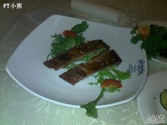 明炉烤猪排-济南玉泉森信大酒店-中餐厅