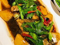 南海大黄鱼烧年糕-柒园·三十年创意杭帮菜(龙湖滨江天街店)