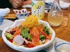 西柚无花果沙拉-森味薪火烧•烧鸟居酒屋•日本料理(望京店)