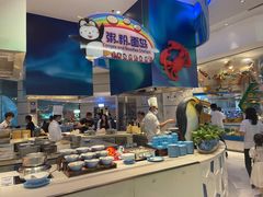 自助取餐区-帝企鹅自助餐厅•儿童岛•真企鹅(长隆企鹅酒店)