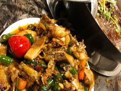 独门姜爆蛙-鸿顺老铁锅美蛙鱼府(解放碑店)
