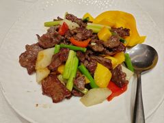 香芒爆牛肉-富黎华海鲜大酒楼(正大广场店)