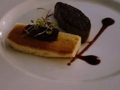 鹅肝蛋糕杂梅果酱-圣丰索菲特·法国餐厅