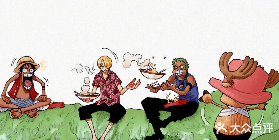漫迷们！海贼速描插画创意之作[礼花]不一样的温馨
