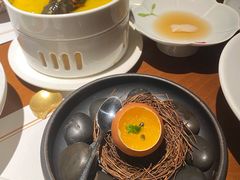 低温慢煮北海道带子配黑松露酱-觀芷隐轩