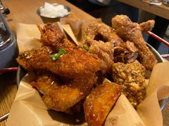 全鸡一半一半-富乐满韩国正宗炸鸡韩国料理(虹泉路店)