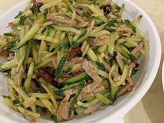 炝牛肉丝-满口香饭店