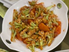 番茄菜花-李连贵熏肉大饼(宁山中路店)