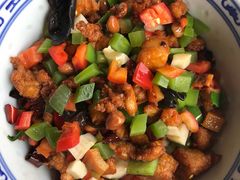 辣子鸡丁煮馍-老西安韩记三鲜煮馍(四府街店)