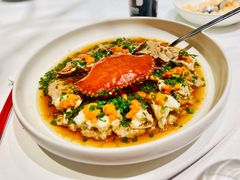 葱油蒸红膏蟹-玫瑰厅上海菜(兴国路店)