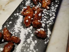雪花糖醋里脊-绿茶餐厅(松江万达店)