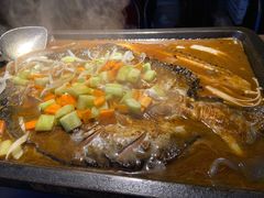 酱香味烤鱼-探鱼·鲜青椒爽麻烤鱼(天一广场店)