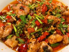 佐料油呛鸡-紫滇源云南生态菜(丹凤街店)