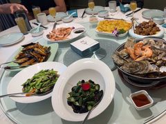 -海派美食·家宴海鲜青岛菜·石锅鲽鱼头(东方城店)