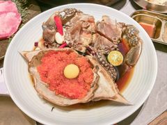 -草家酱蟹炭火烤肉店(珲春南路一店)