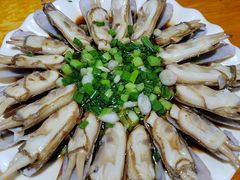 葱油蛏子-温州一家人美食(西木头市店)
