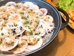 -海派美食·家宴海鲜青岛菜·石锅鲽鱼头(东方城店)