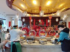自助取餐区-东莞塘厦三正半山温泉酒店·沙利文西餐厅