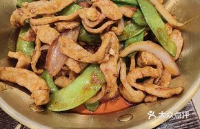 Sambal Chinese Broccoli Stir-fried Pork Neck