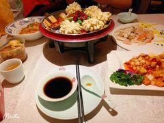 菌菇山药炒虾滑-乾园(天河城店)
