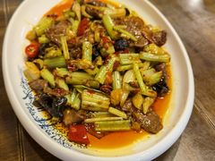 泡椒仔姜鲜牛肝-伊兰麒兰馨园·川菜·清真馆(339电视塔店)