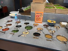 自助调料区-新辣道鱼火锅(领展购物广场·中关村店)