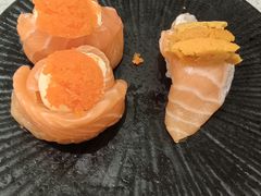 大切三文鱼海胆-争鲜回转寿司(太阳宫凯德PLUS店)