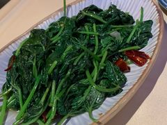 炝炒地瓜叶-山石榴·贵州菜(丰盛里店)