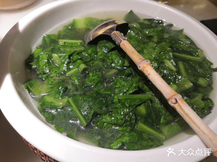 客语客家菜(琶洲保利店)鸡汤苦麦菜图片
