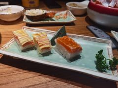 焦糖三文鱼寿司-蟹将军·松叶蟹和牛日料放题自助(K11店)