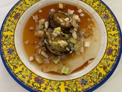 葱油鲍鱼-胖子饺子馆·海鲜家常菜(海军博物馆店)
